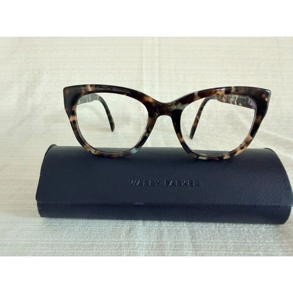 Lot of 7 Designer Eye Glass Frames - 4 pairs of Rayban/1 Coach/1 Oscar/1 Warby